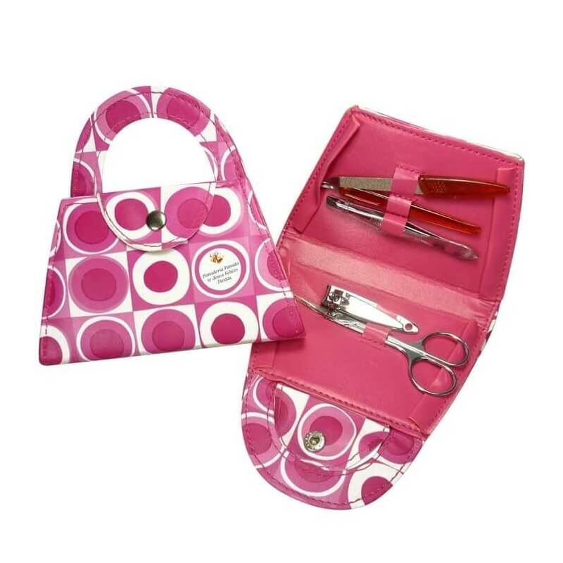 Set manicure in borsa personalizzata per regali promozionali