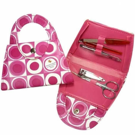 Set manicure in borsa personalizzata per regali promozionali
