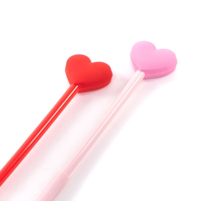 Penna con decorazione a forma di cuore