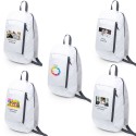 Zaino personalizzato con logo a colori o foto e testo per azienda, matrimonio, battesimo, comunione e compleanno