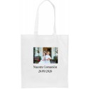 Borsa in tnt personalizzata con logo o foto a colori e testo per aziende matrimoni battesimi comunioni e compleanni
