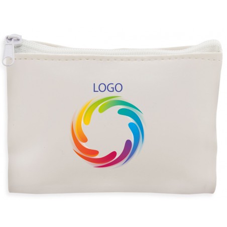 Portafoglio personalizzato con logo e testo a colori