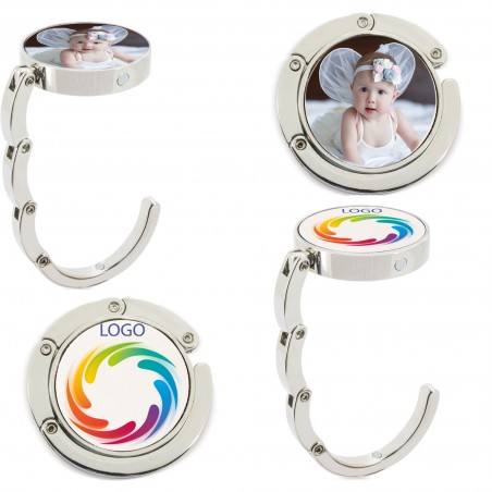 Appendino per borsa personalizzato con logo o foto a colori