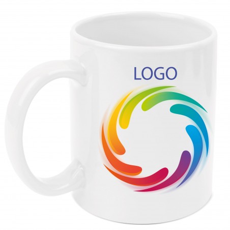 Tazza personalizzata con logo aziendale a colori