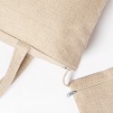 Borsa personalizzata con lettera leopardata e nome