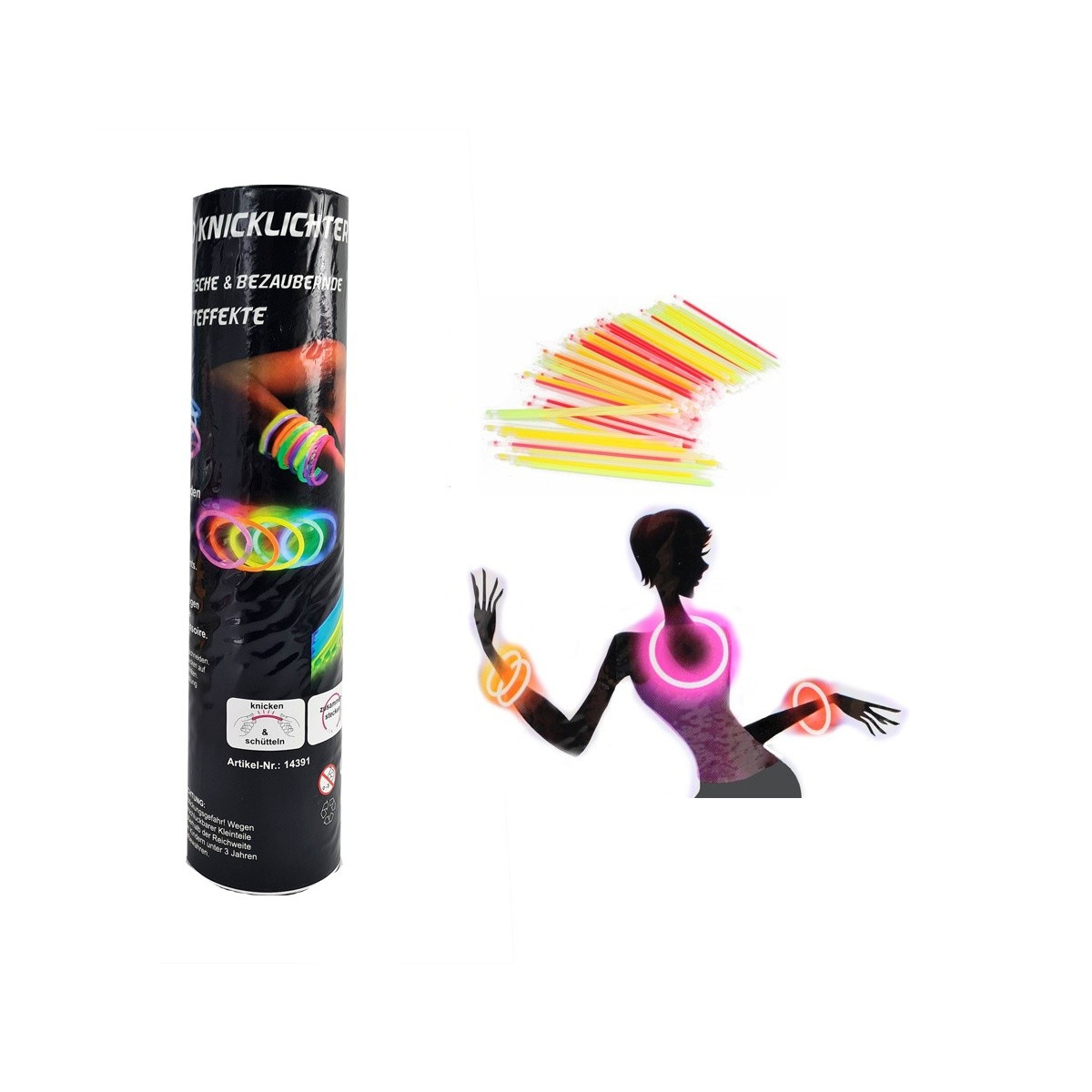 Barre Luminose Fluorescenti Per Feste
