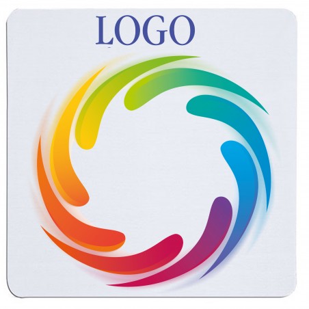 Sottobicchiere personalizzato con logo foto o design predefinito a colori
