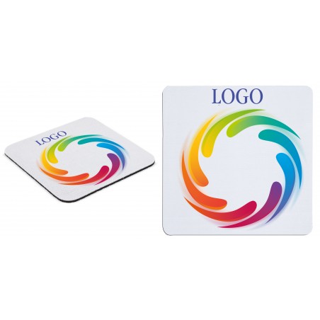 Sottobicchieri personalizzati con logo foto o design predefinito a colori vivaci
