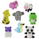 Gomme da cancellare a forma di animali