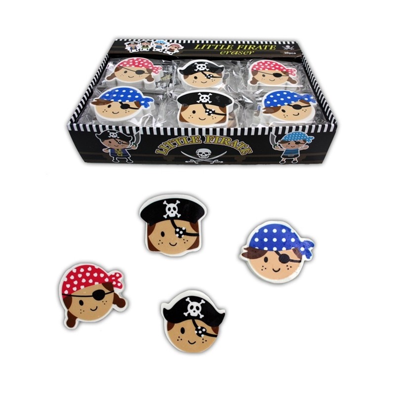Gomma a forma di pirata