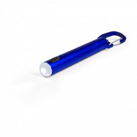 Penna con torcia a LED in busta kraft con adesivo personalizzato per la comunione di un bambino