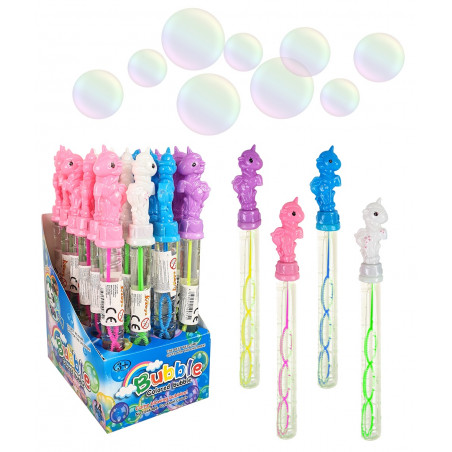Pompa di sapone per bambini con chiusura a unicorno
