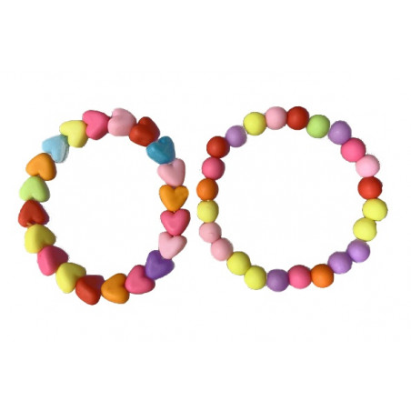 Braccialetti con perline per bambine