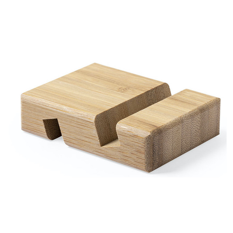 Supporto per dispositivi in legno di bambù