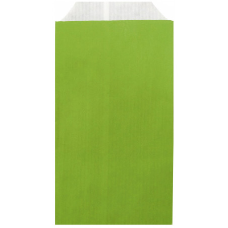 Scaldamani tascabile a forma di albero di natale presentato in una busta verde con adesivo natalizio