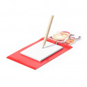 Quaderno con magnete per frigorifero speciale Natale con matita e penna di Natale in busta regalo