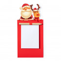 Quaderno con magnete per frigorifero speciale Natale con matita e penna di Natale in busta regalo