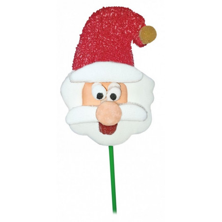 Lecca lecca gelatina a forma di Babbo Natale