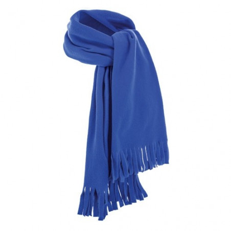 Guanti tattili e sciarpa in pile in busta di carta come regalo unisex e per adolescenti