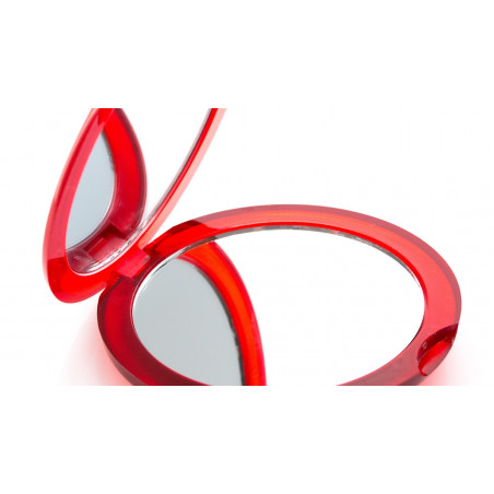 Specchio ingranditore per borsa con adesivo da personalizzare con immagine per il regalo di san valentino