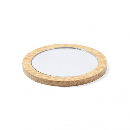Specchio in legno con adesivo per comunione