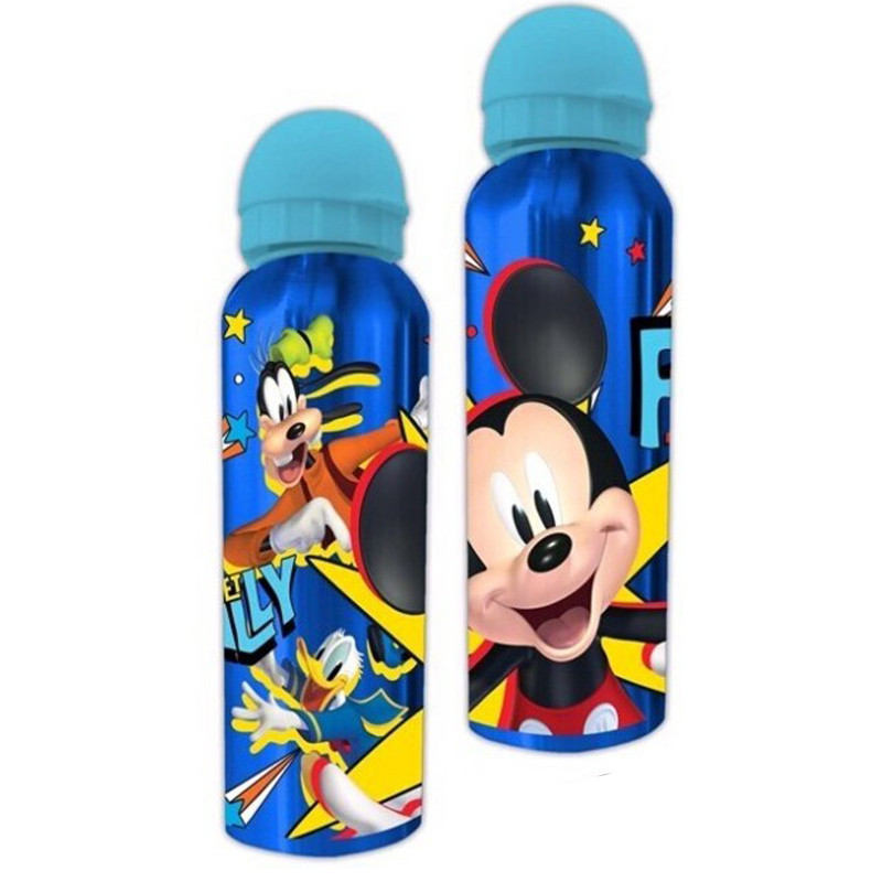 Bottiglia d'acqua metallica per bambini Topolino