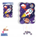 Pignatta nave spaziale con glitter