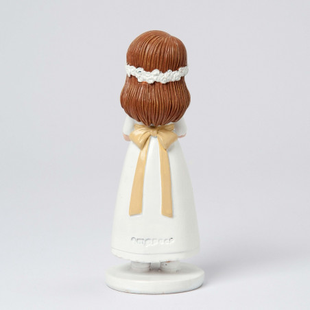 Figura di torta comunione bambina bibbia