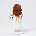 Figura torta comunione calciatrice