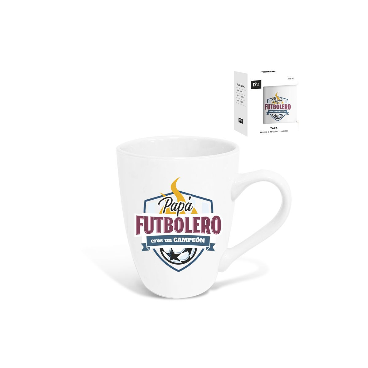 Tazza per padri appassionati di calcio