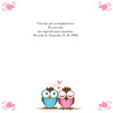 Biglietto di ringraziamento per evento personalizzato