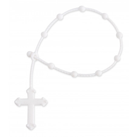 Rosario con biglietto personalizzato come regalo di cresima