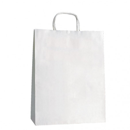 Beauty case bianco da donna con sacchetto regalo e adesivo personalizzabile con testo e foto