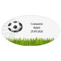Adesivo da calcio personalizzato per matrimoni, battesimi, comunioni e compleanni