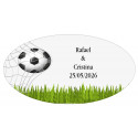 Adesivo da calcio personalizzato per matrimoni, battesimi, comunioni e compleanni
