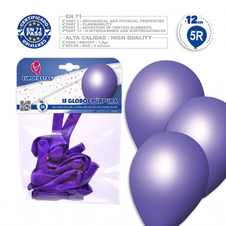 Palloncini 5r 15 viola