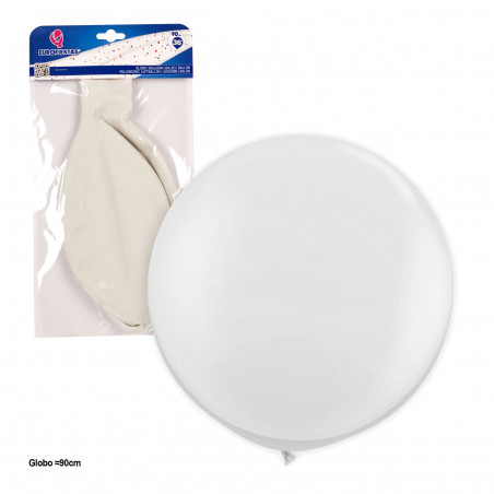 Palloncino gigante in lattice bianco