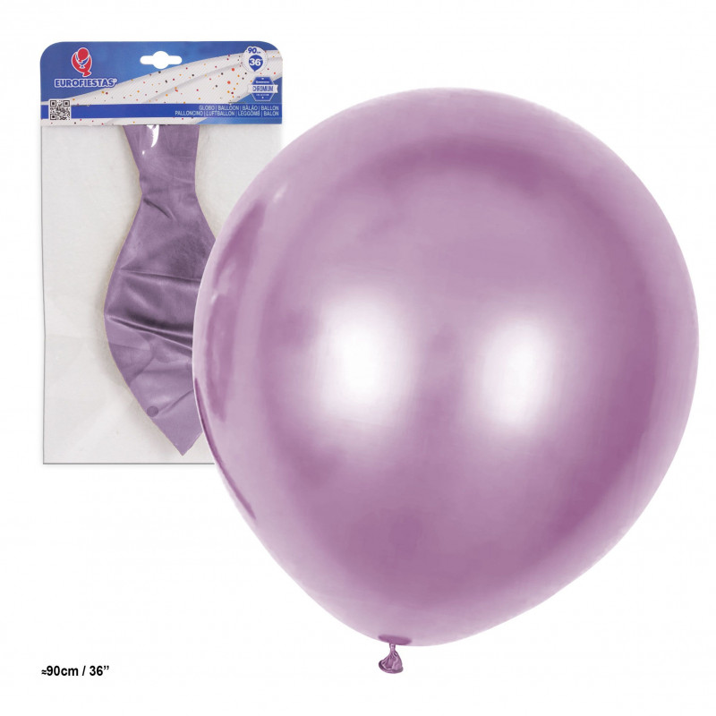 Globo in lattice metallizzato 36 90cm oro rosa
