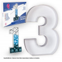 Struttura in foam per palloni giganti numero 3.