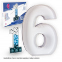 Struttura in foam per palloni giganti numero 6