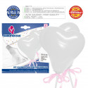 Globos cuore mini bianco 2