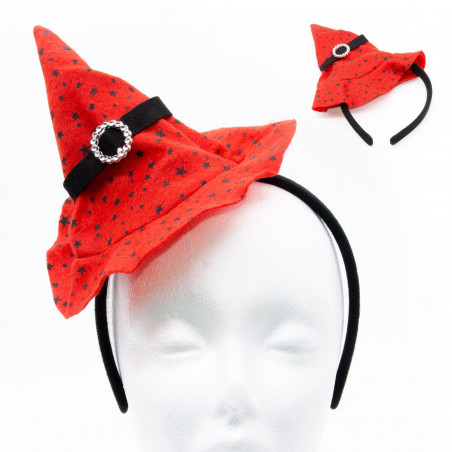 Cappello da strega con felpa