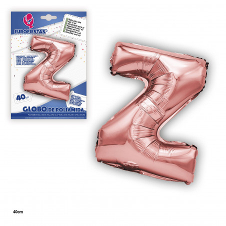 Globo foil oro rosa 40cm z
