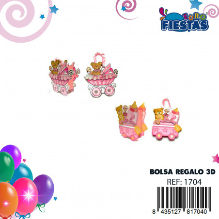 Borsa orsetto 3D