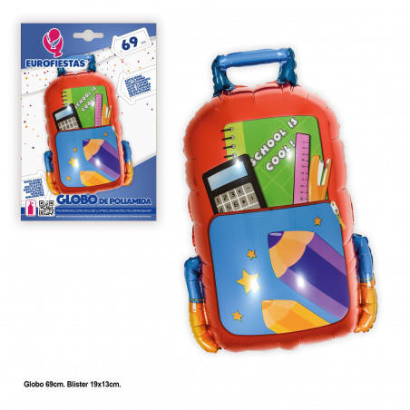 School is cool zaino palloncino foil 69cm