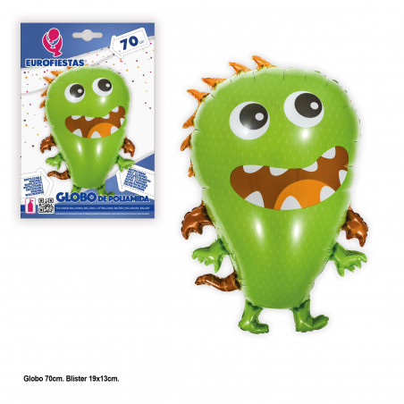 Globo foil mostro verde ali 70cm