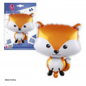 Palloncino foil volpe 65cm