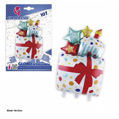 Palloncino foil a forma di stella 107cm