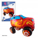 Globo foil auto in piedi 64 cm rosso