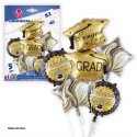 Set palloncini foil laurea stelle